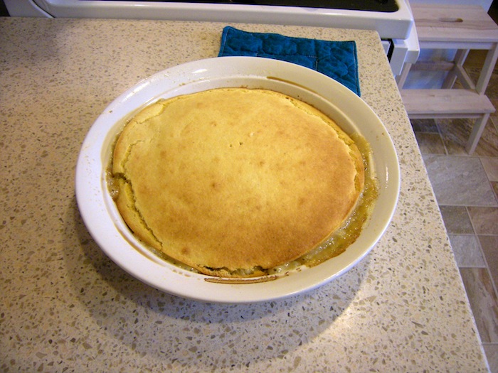 Chicken Pot Pie with Corn Bread